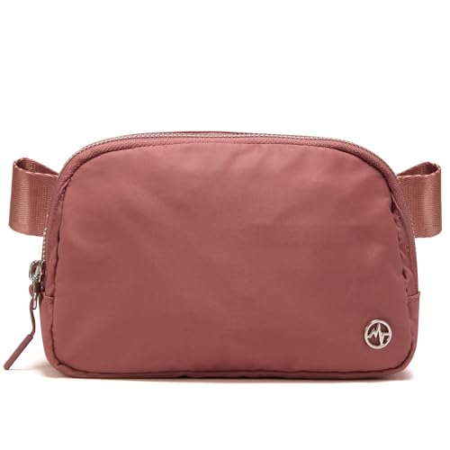 Pander Unisex Belt Bag Fanny Pack for Women with Adjustable Strap, Small Waist Pouch for Workout Running Traveling Hiking (Dune). - Image 1