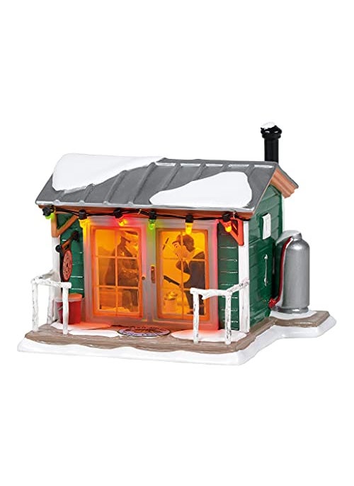 Department 56 Department 56 Snow Village Home Sleet Home Fish Shack Limited Edition Lit Building 398 Inch Multicolor 