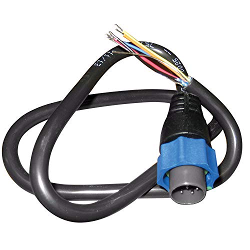 Lowrance 7 PIN Blue Sonar Connector to Bare Wires - Image 1