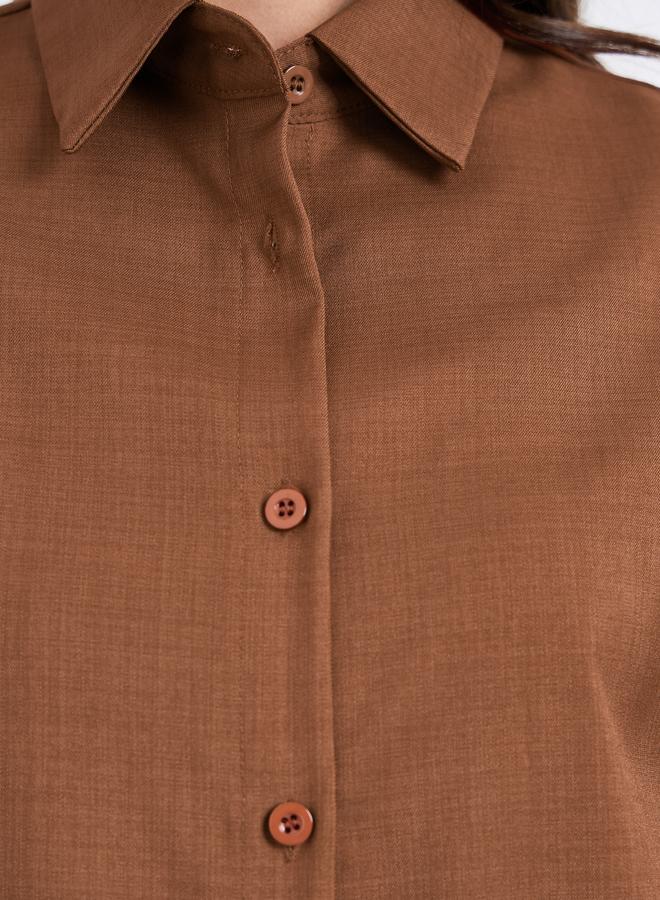 ستايلي بلوزة بقصة واسعة بأكمام طويلة - Image 4