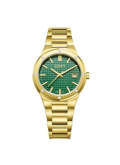 ECSTACY Ecstacy Women's GM10 Movement Watch, Analog Display and Stainless Steel Strap - E23509-GBGG, Gold  - Image 1