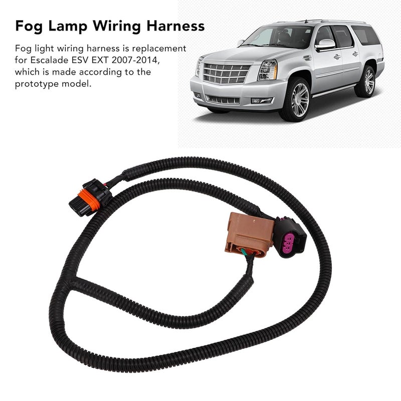 OUKENS Fog Lamp Harness Extension Wire for Escalade ESV EXT - Image 2