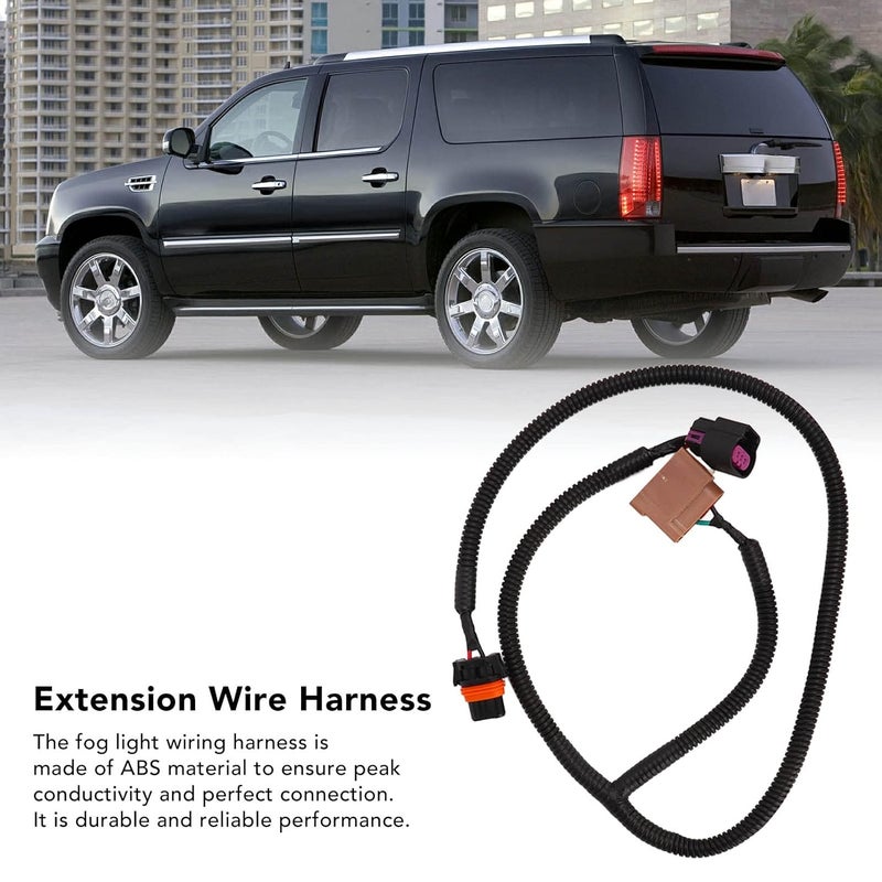 OUKENS Fog Lamp Harness Extension Wire for Escalade ESV EXT - Image 4