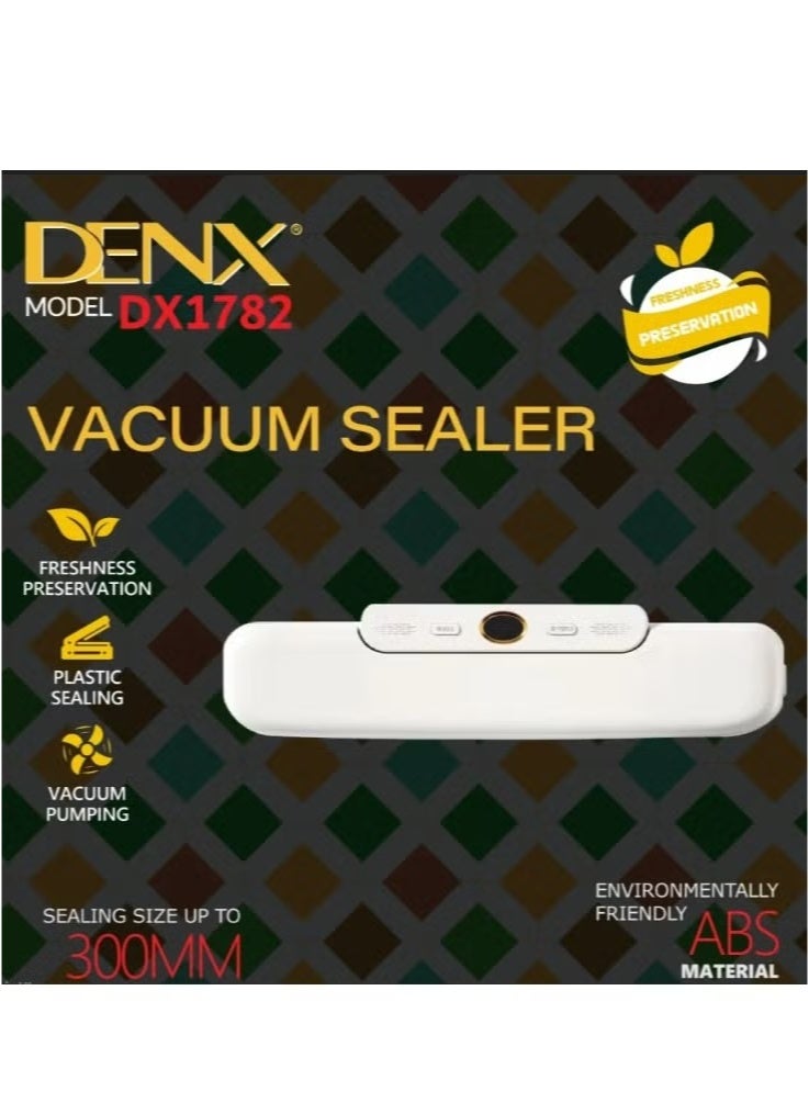 Denx Vacuum Machine With Automatic Shut-Off System For Food Preservation With Built-In Slicer DX1782 - Image 5