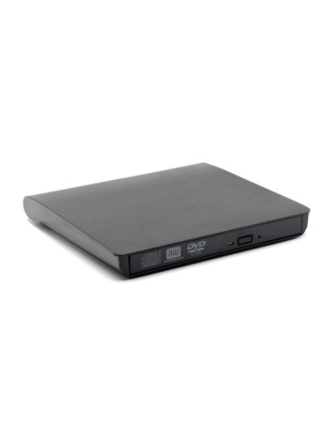 صندوق محرك أقراص ضوئية خارجي بمنفذ USB مزدوج من النوع C للكمبيوتر المحمول والكمبيوتر المكتبي والهاتف المحمول صندوق محرك أقراص ضوئية مصقول - اللون: USB3.0 مصقول - صندوق محرك أقراص ضوئية 9.5 مم - Image 3
