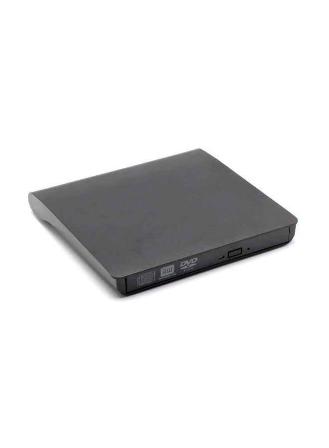 صندوق محرك أقراص ضوئية خارجي بمنفذ USB مزدوج من النوع C للكمبيوتر المحمول والكمبيوتر المكتبي والهاتف المحمول صندوق محرك أقراص ضوئية مصقول - اللون: USB3.0 مصقول - صندوق محرك أقراص ضوئية 9.5 مم - Image 4