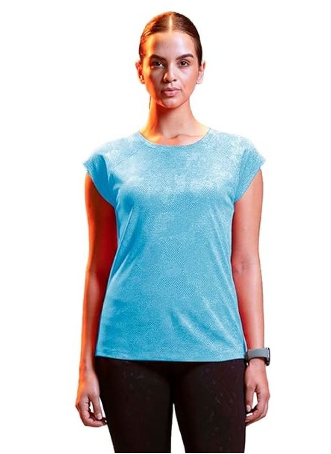 Women's Rapid Dry Short Sleeve Breathable and Flexible fit Active top | Colour Shade May Vary - pzsku/ZDC77E8218A270CCBDF4EZ/45/_/1725170933/a754d1eb-246b-494a-b502-4136037d9bc3