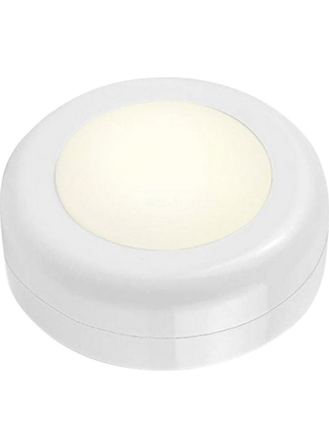 نيبمينينت مصباح LED على شكل قرص مزود بجهاز تحكم عن بعد أبيض - Image 1