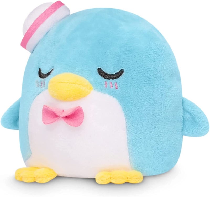 TeeTurtle - The Officially Licensed Original Sanrio Plushie - Tuxedo Sam - Cute Sensory Fidget Stuffed Animals That Show Your Mood - Image 2