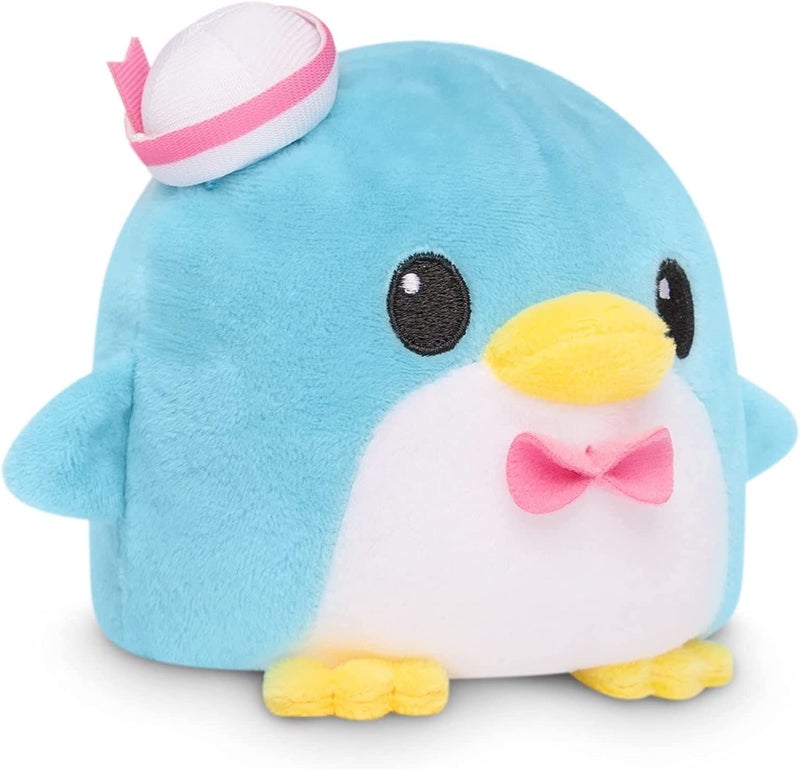 TeeTurtle - The Officially Licensed Original Sanrio Plushie - Tuxedo Sam - Cute Sensory Fidget Stuffed Animals That Show Your Mood - Image 4