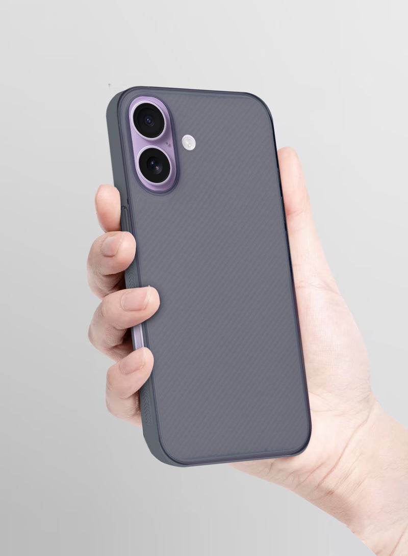 کاتانس 3 عبوات من أغطية الحماية لهاتف iPhone 17 - غطاء قوي ومتين رفيع للغاية - غطاء خلفي بتصميم Air Skin Line - غطاء حماية شفاف من السقوط مع واقيين للشاشة ثلاثية الأبعاد - أزرق داكن - Image 3