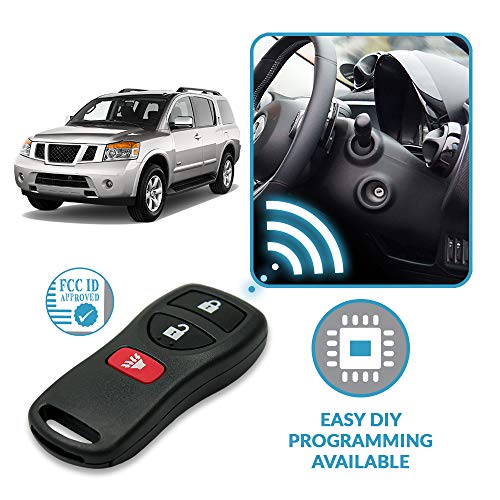 Keyless2Go Replacement for Keyless Entry Remote Car Key Fob 3 Button KBRASTU15-2 Pack - Image 5