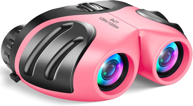 LET'SGO LET'S GO! Binocular for Kids, Compact High Resolution Shockproof Binoculars - Image 1