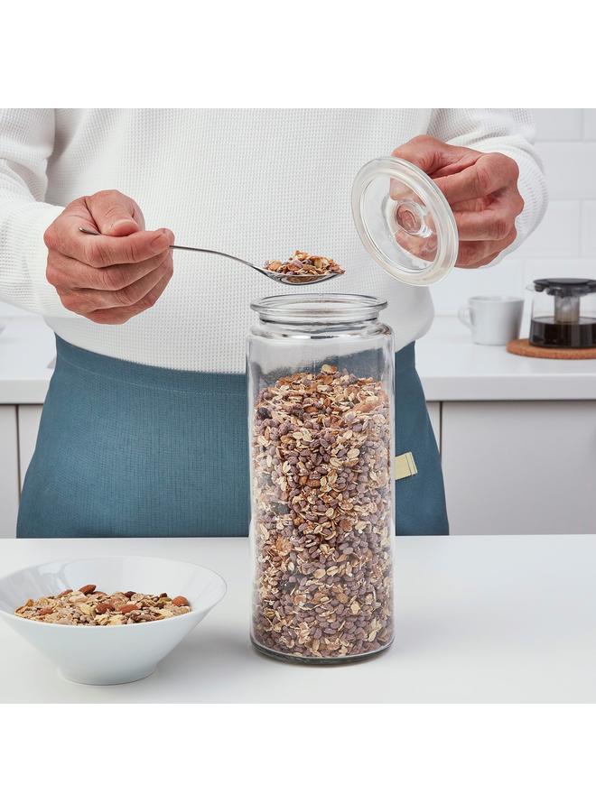 erorex Jar with lid, clear glass, 1.8 l - Image 2