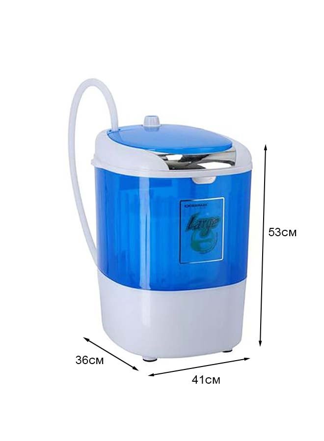 أولسنمارك غسالة ملابس نصف أوتوماتيكية 170 W OMSWM5506 أزرق/ أبيض - Image 1