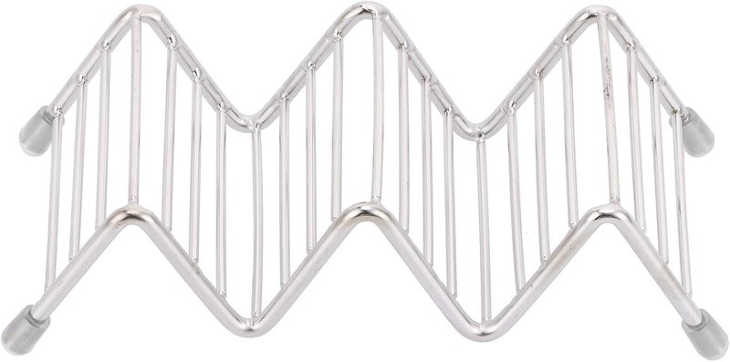 Stainless Steel Taco Holder Stand With 2 3 Grid For Frying Shell Mold Home Kitchen - Image 1