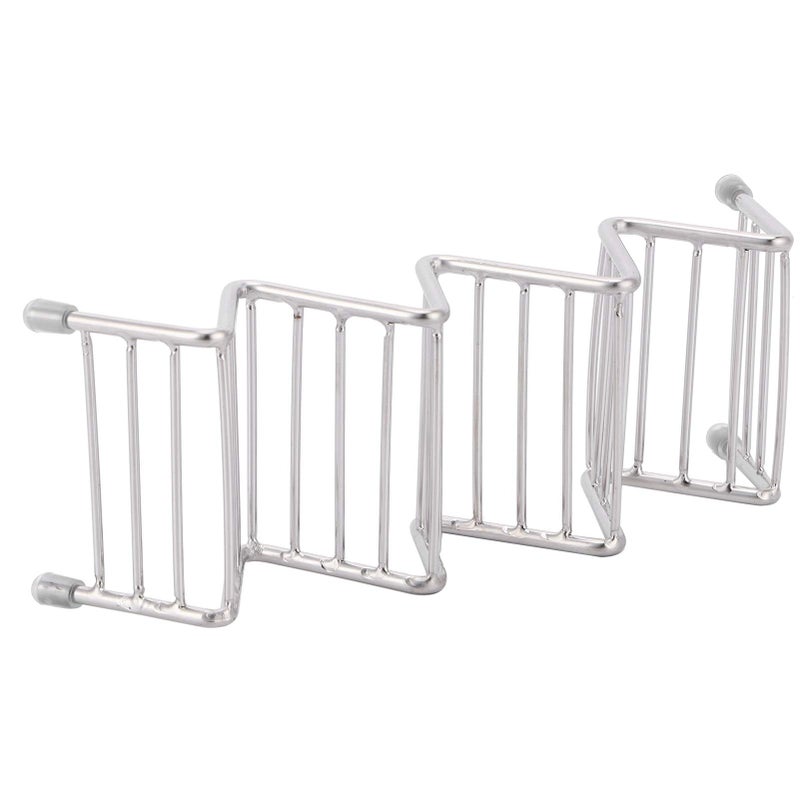 Stainless Steel Taco Holder Stand With 2 3 Grid For Frying Shell Mold Home Kitchen - Image 2