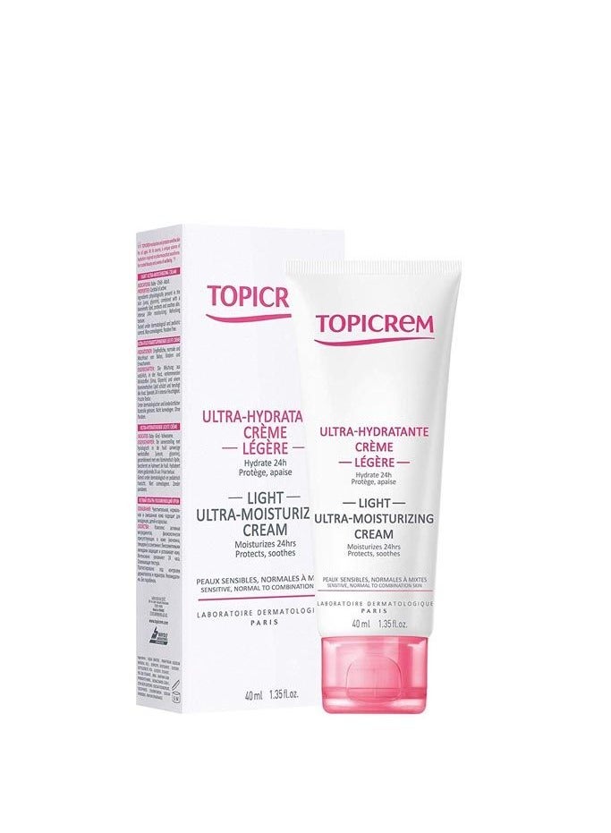 توبي كريم كريم توبيكريم لايت الترا المرطب للوجه - 40 مل