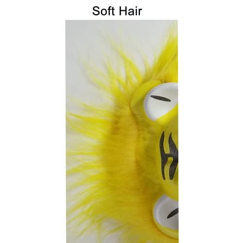 Avirons Animal Face Mask|Jungle Theme Party Mask|Kids Party Theme Mask|Party Mask|Masquerade Party Mask|Mask For Return gifts (Tiger Face Rubber Form Mask-Pack 4) - Image 4