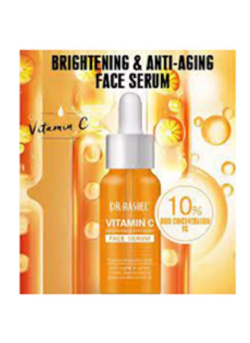 RASHELL Vitamin C Brightening And Anti-Aging Facial Serum Orange 50ml  - Image 3