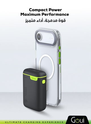 بنك الطاقة كيقو 10,000mAh شاحن محمول – شحن متعدد للأجهزة مثل الهواتف الذكية، الأجهزة اللوحية، أجهزة الألعاب، البلوتوث والمزيد – تصميم مدمج وسهل الحمل يوفر طاقة فورية لشحن أجهزتك في أي وقت وأي مكان 10000 mAh أسود - view 5