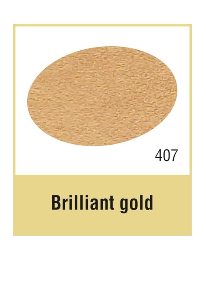 TRG Metallic Shoe Crea # 407 Brilliant Silver 50ml - Image 2