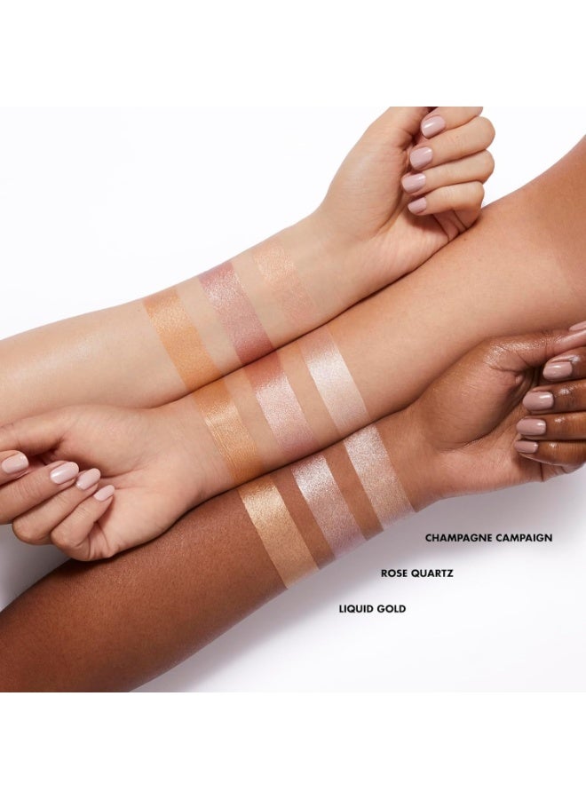 elf Halo Glow Highlight Beauty Wand, Liquid Highlighter Wand For Luminous, Glowing Skin, Buildable Formula, Vegan & Cruelty-free, Rose Quartz - Image 2