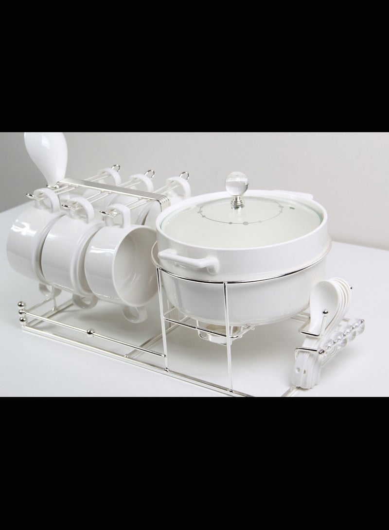 مارس كيو سخان بوفية صحن تقديم الطعام - Image 3