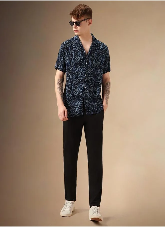 دينيس لينغو Multi Colour Relaxed Fit Rayon Shirt – Trendy and Comfortable