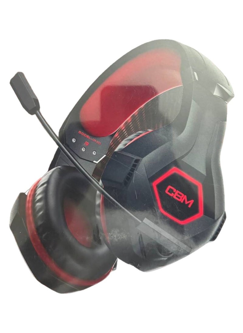 سماعة قيمنق راس سلكية من CBM موديل CH-521 - Image 3