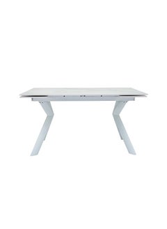 Extension Dining Table Xenia, White - pzsku/ZDC78EB15F892FE6CD824Z/45/_/1727092983/0e562ceb-3132-4fe1-a049-af5ac6c91027