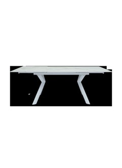 Extension Dining Table Xenia, White - pzsku/ZDC78EB15F892FE6CD824Z/45/_/1727092984/64f72937-8b02-4b46-be36-9512931b2b98