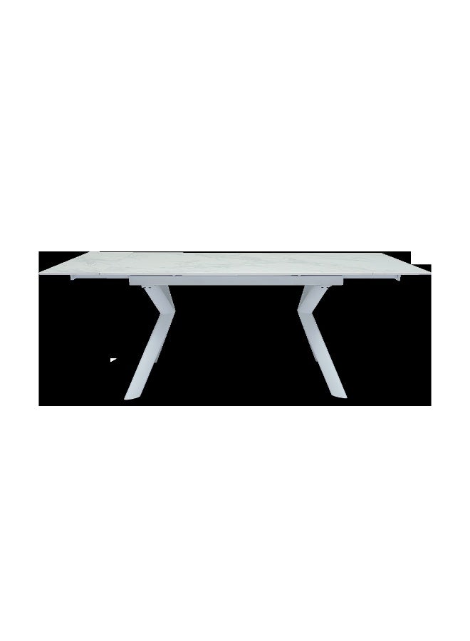 KARE Extension Dining Table Xenia, White  - Image 2