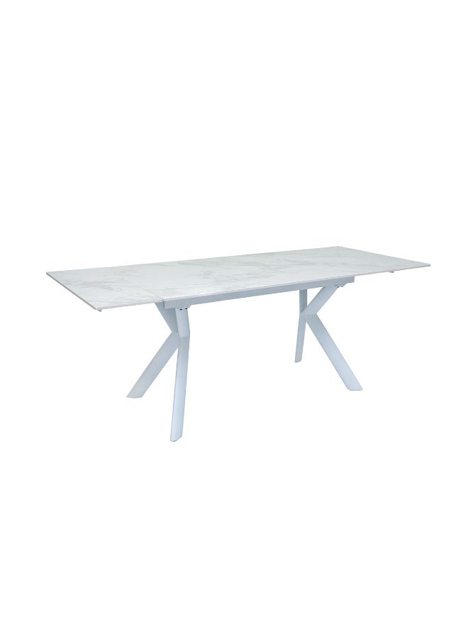 KARE Extension Dining Table Xenia, White  - Image 3