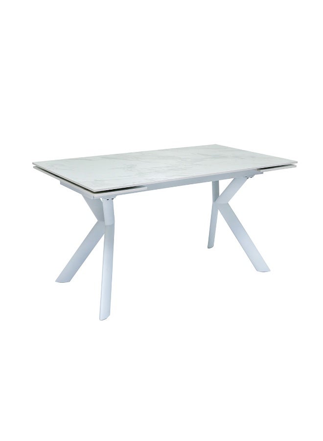 KARE Extension Dining Table Xenia, White  - Image 4