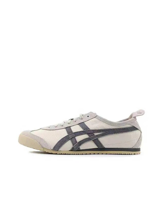 تايجر Onitsuka Tiger Mexico 66 Retro Casual Sneakers in Beige and Gray Size45