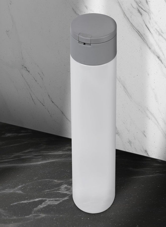 Inevibe Disinfecting Wipes Dispenser - Push Button Decorative Holder for Standard Cleaning Wipes Container, Use in Kitchen Countertop, Bathroom, Classroom (White) - Image 3