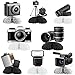 SHADOAMP Photographer Party Decorations 8pcs Photography Theme Honeycomb Centerpiece Movie Night Theme Party Table Decorations for Photography Enthusiast Theme Birthday Party Supplies - Image 2