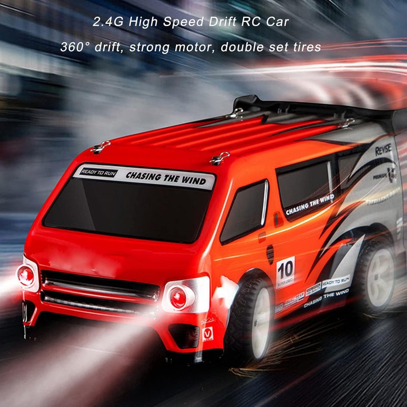 klarako 2.4G Remote Control Car, 4WD Wireless RC Vehicle Less Interference with 4 Tires for Over 8 Years for Racing Game - Image 3