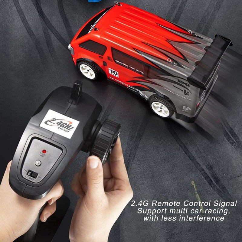 klarako 2.4G Remote Control Car, 4WD Wireless RC Vehicle Less Interference with 4 Tires for Over 8 Years for Racing Game - Image 5