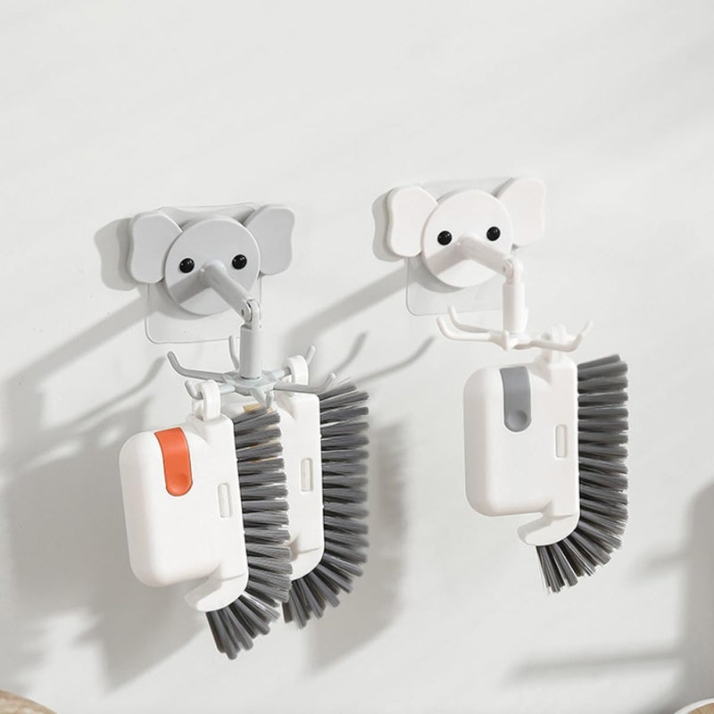 Detachable Window Groove Cleaning Brush For Oven And Home Tracks Small Grey - Image 4