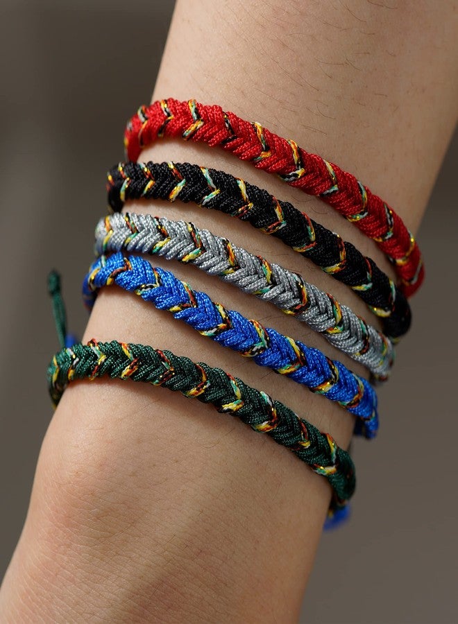 JENDEAR SHINE Braided Rope Bracelet for Women, Handmade Rope Jewelry Adjustable, Birthday Friendship Couple Gift - Image 5