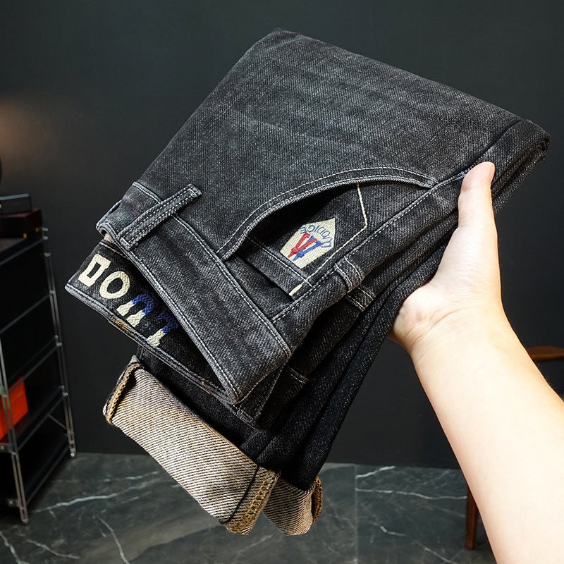 Unisex Classic Denim Jeans Loose Fit Daily Outdoor Wear - Image 4