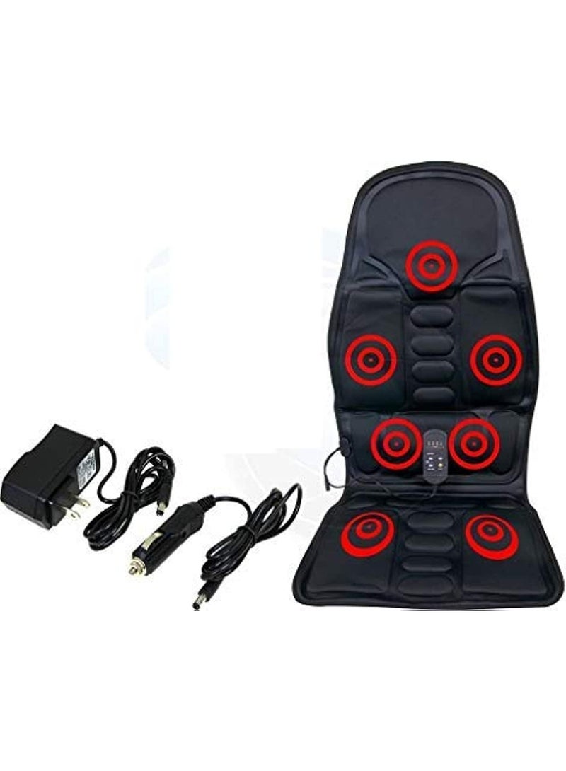 3-in-1 Electric Back Massager and Heater Seat Pad - Full Body Massaging Cushion with 5 Motors, 6 Modes & 3 Individual Zones for Car, Home & Office (20W) - Image 3