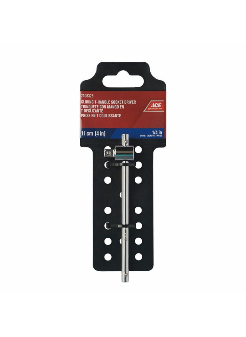 ACE Chrome Plated Sliding T-Handle 11cm