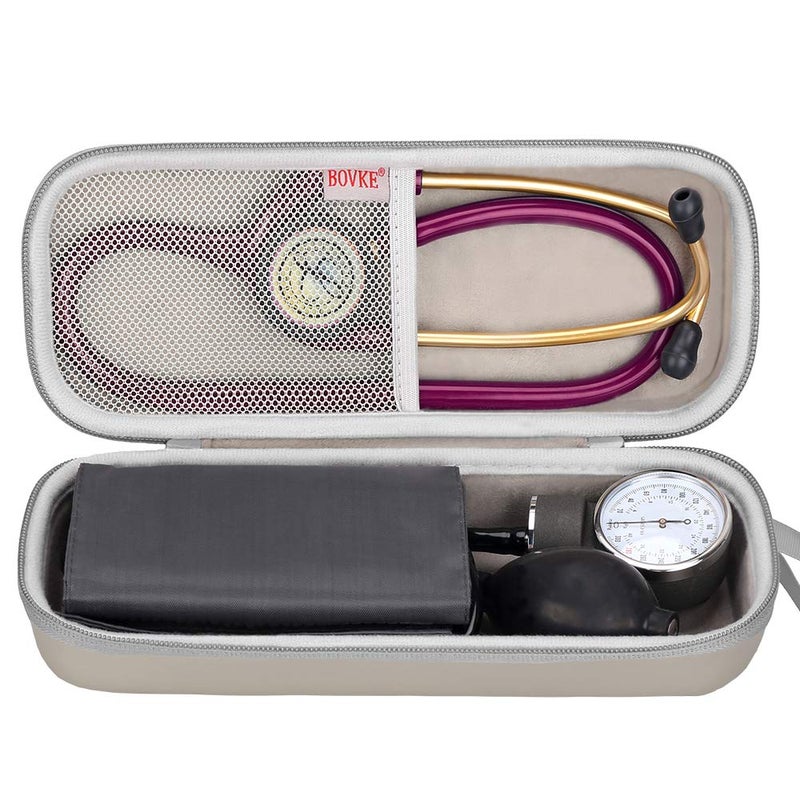 BOVKE Travel Carrying Case for Stethoscopes - Grey - Image 2