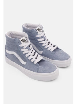 Women SK8-Hi Lace Up High Cuff Shoes, Blue