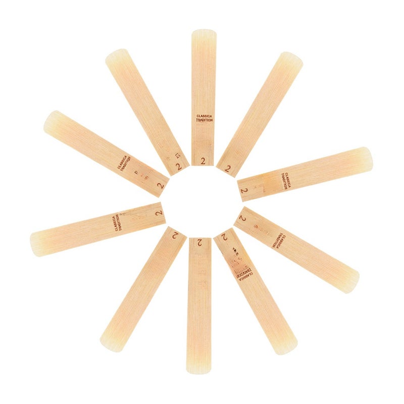 Normal Level G Clarinet Reeds Strength 2.0 for Beginners, 10pcs/ Box - Image 1