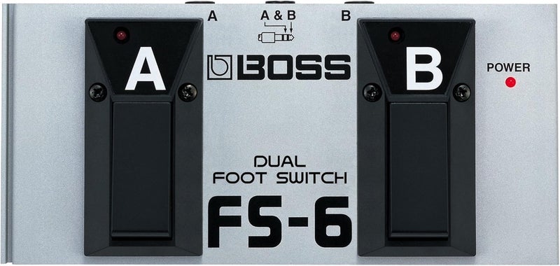 BOSS FS-6 Dual Latch and Momentary Footswitch Pedal