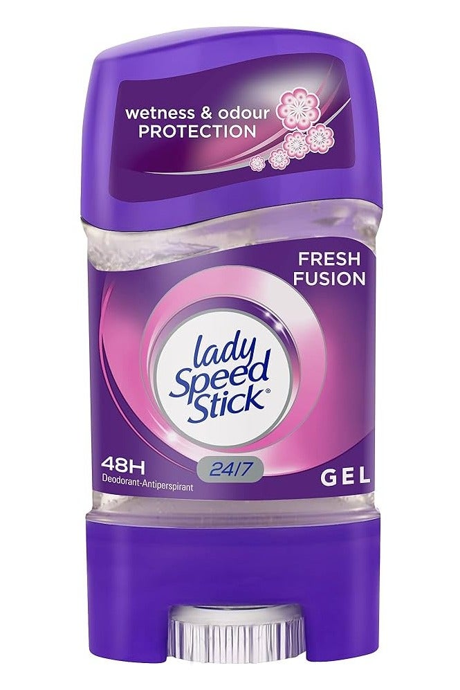 Lady Speed Stick Antiperspirant Deodorant Gel Fresh Fusion -65 G